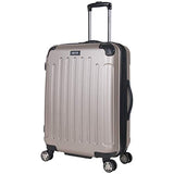 Kenneth Cole Reaction Renegade 3-Piece Luggage Expandable 8-Wheel Spinner Lightweight Hardside Travel Suitcase Set, Champagne, (20"/24"/28")