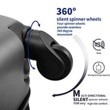 Sandinrayli 3 Pcs Luggage Set, Lightweight & Durable Travel Suitcase with Spinner Wheels, 20” 24” 28” Hardside Spinner Set