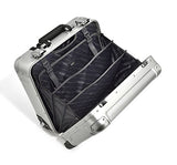 Zero Halliburton Geo Aluminum 17" Wheeled Business Case (SILVER)