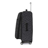 it luggage 26.8" Stitched Squares Lightweight Case, Aqua Blue