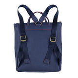 Tommy Hilfiger Womens Crossgrain Backpack - Navy Blue