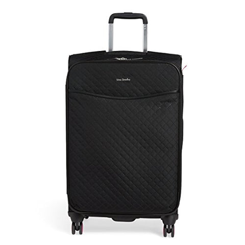 Vera Bradley Iconic Large Spinner Suitcase, Classic Black