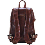Floto Leather Backpack with 2 Laptop Compartments