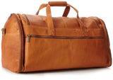 David King & Co. Extra Large Multi Pocket Duffel, Tan, One Size