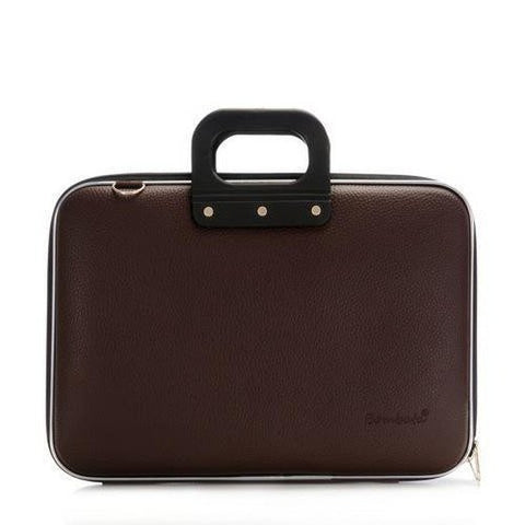 Bombata Medio Briefcase 13-Inch (Brown)