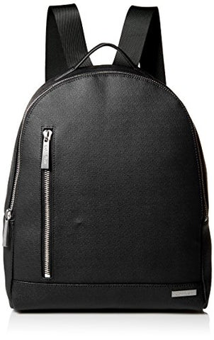 Calvin Klein Men'S Saffiano Backpack, Black