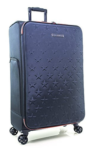 Tommy Hilfiger Eva Starlight 29" Expandable Spinner, Navy