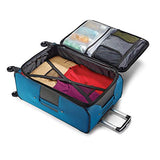 Samsonite Aspire xLite Expandable Softside Set with Spinner Wheels, 2-Piece (20"/25"), Blue Dream
