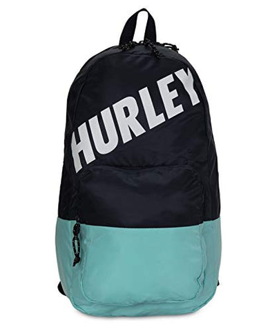 Hurley Fast Lane Laptop Backpack, Obsidian/Barely Volt/(Aurora G, one size