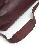 Barbour Medium Travel Explorer Leather Bag - Dark Brown