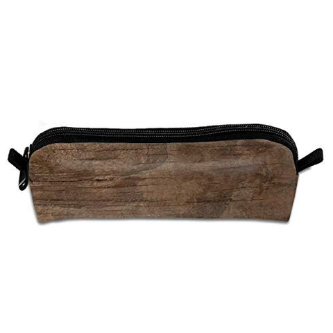 Texture of Bark Wood Use As Natural Pencil Case Bag - Cosmetic Bag Toiletry Makeup Brushes