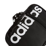 adidas Originals unisex-adult adidas Core Festival Crossbody Bag, Black/White, Black/ White , One Size