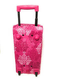 Vera Lighten up wheeled carry on luggage Stamped Paisley