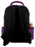 Disney Princess Emoji Girl's 16 Inch School Backpack Bag (One Size, Purple)