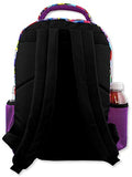 Disney Princess Emoji Girl's 16 Inch School Backpack Bag (One Size, Purple)