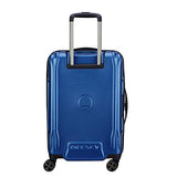 DELSEY Paris Luggage Cruise Lite Hardside 2.0 Carry-on Expandable Suitcase, Blue