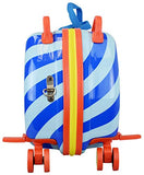 Nickelodeon Paw Patrol Boys - Girls Carry On Luggage 20" Kids Ride-On Trunky Suitcase (BLUE)