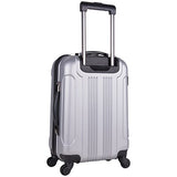 Kenneth Cole Reaction Out Of Bounds 20" Carry-On, Lt Silver