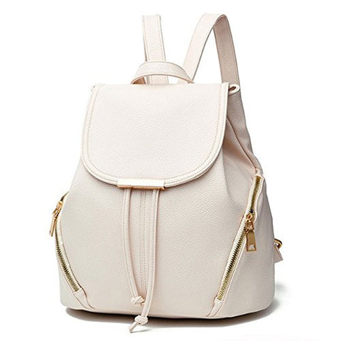 Aiseyi Casual Fashion School Leather Backpack Shoulder Bag Mini Backpack For Women Girls Purse