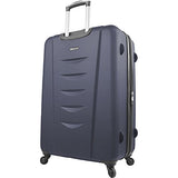 Mia Toro Italy Tasca Moderna Hardside Spinner Luggage 3 Piece Set - Burgundy