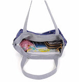 Bibitime Printing Tulips Flowers Tote Bag For Women Canvas Messenger Shoulder Bags Flower