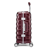 Samsonite Framelock Hardside Carry On Luggage With Spinner Wheels, 20 Inch, Cordovan
