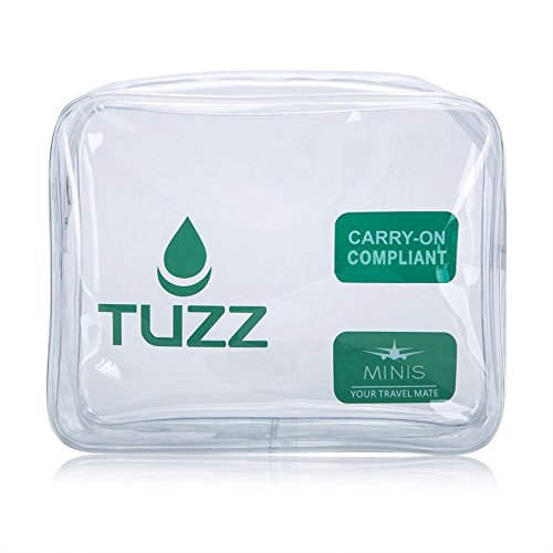 Travelwant Clear Toiletry Bag, TSA Approved Toiletry Bag Quart