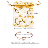 Ibride Bridesmaid Gifts Makeup Bag Set of 6