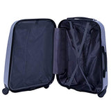 U.S. Polo Assn. 21in Carry-on Spinner, Silver