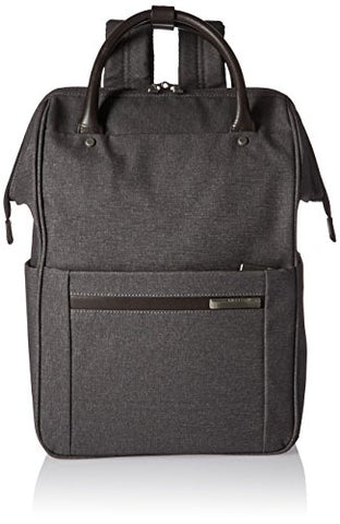 Briggs & Riley Kinzie Street, Framed Wide-Mouth Backpack, Grey