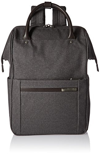 Briggs & Riley Kinzie Street, Framed Wide-Mouth Backpack, Grey