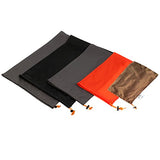 MonkeyJack 5 Pieces/ Set Drawstring Camping Travel Stuff Sack Reusable Durable Luggage Clothes