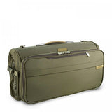 Briggs & Riley Baseline Compact Tri-Fold Garment Bag,Olive,14X22X8.5