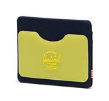Herschel Charlie Rubber RFID, Peacoat/Cyber Yellow