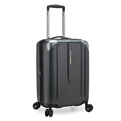 Traveler's Choice New London II Hardside Expandable Spinner Luggage, Gray, Carry-on 22-Inch
