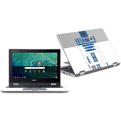 MightySkins Skin Compatible with Acer Chromebook Spin 11" CP311 - Cyber Bot | Protective, Durable, and Unique Vinyl Decal wrap Cover | Easy to Apply, Remove, and Change Styles | Made in The USA