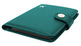 Zoppen Rfid Blocking Travel Passport Holder Cover Slim Id Card Case (#25 Teal Green)