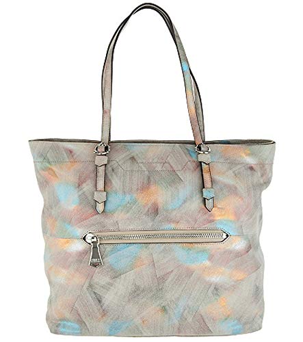 Aimee Kestenberg Leather On-the-Go Tote Handbag (Brushed Multi)