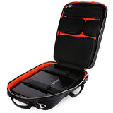 Lencca Quadra Messenger Bag & Backpack For Microsoft Surface Book 13.5 Inch Laptops, Black