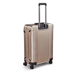 Zero Halliburton Geo Aluminum 3.0 26" 4-Wheel Spinner Travel Suitcase in Bronze