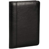 Kenneth Cole Reaction Faux Leather Mini Bifold Writing Pad, Black