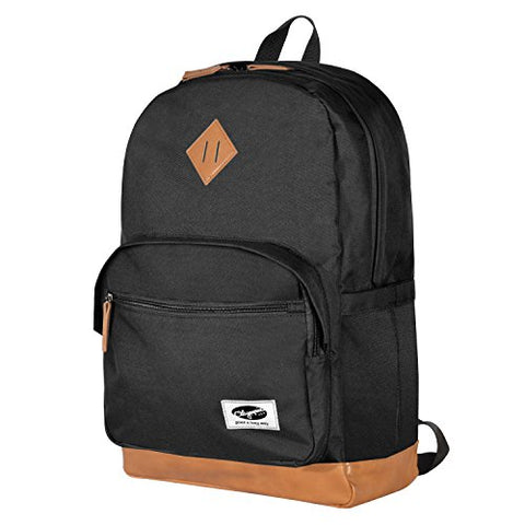Olympia Element 18" Backpack, Black, One Size