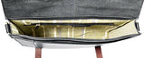 Hidesign Eton Leather 15" Laptop Compatible Briefcase Work Bag, Black