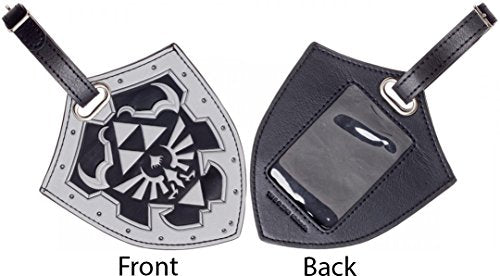Nintendo Legend Of Zelda Shield Pu Travel Luggage Bag Tag