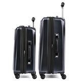 Travelpro Maxlite 4  2 Piece Hardside Set (21" And 25" Hardside Spinners), Navy And Black