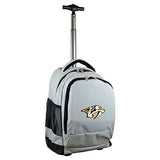 Nhl Nashville Predators Expedition Wheeled Backpack, 19-Inches, Grey