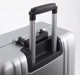 Zero Halliburton Classic Aluminum 28 Inch 4 Wheel Spinner Travel Case, Silver, One Size