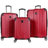 Kenneth Cole Reaction Continuum 28" Hardside 8-Wheel Expandable Upright Checked Spinner Luggage, Red