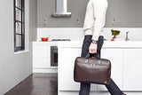 Knomo Luggage Newbury Top Zip Briefcase 11.8 X 16.1 X 4.3, Brown, One Size