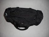 Duffle Bag Wet And Dry With 1 End Compartment Mesh,Front Pocket,Made In Usa (Black)